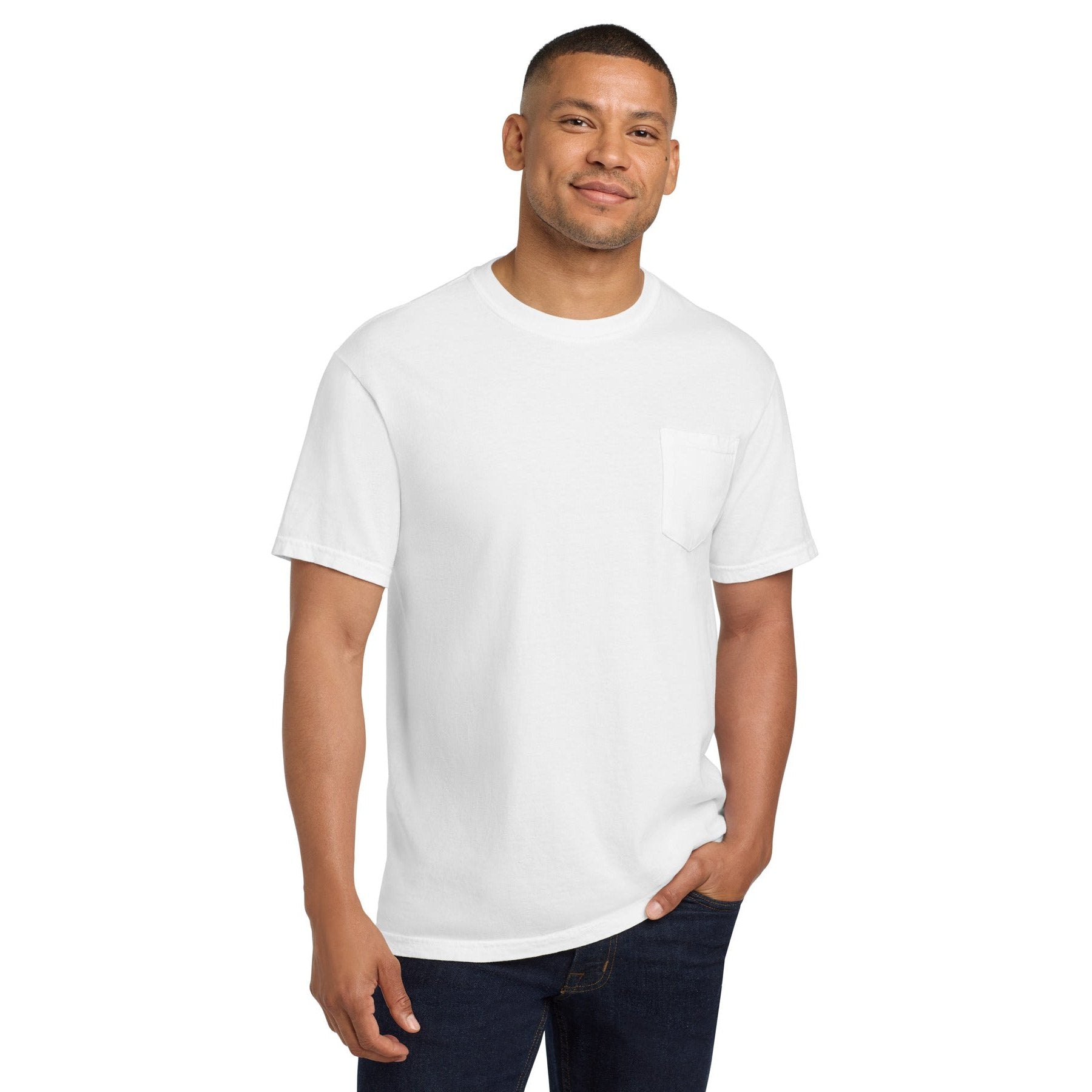 Comfort Colors-COMFORT COLORS ® Heavyweight Ring Spun Pocket Tee. 6030 2/2-MedTech-4