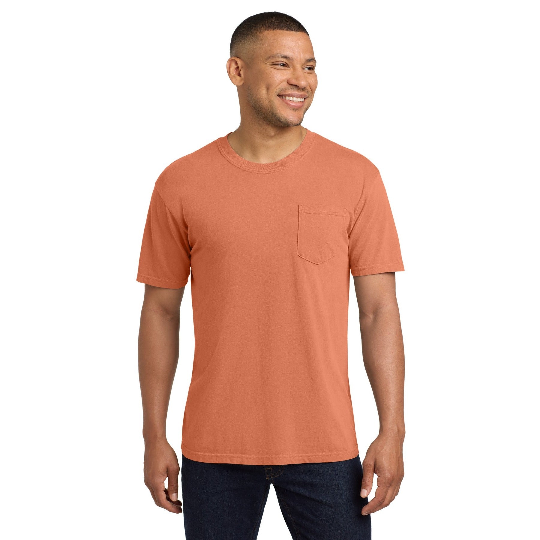 Comfort Colors-COMFORT COLORS ® Heavyweight Ring Spun Pocket Tee. 6030 1/2-MedTech-30