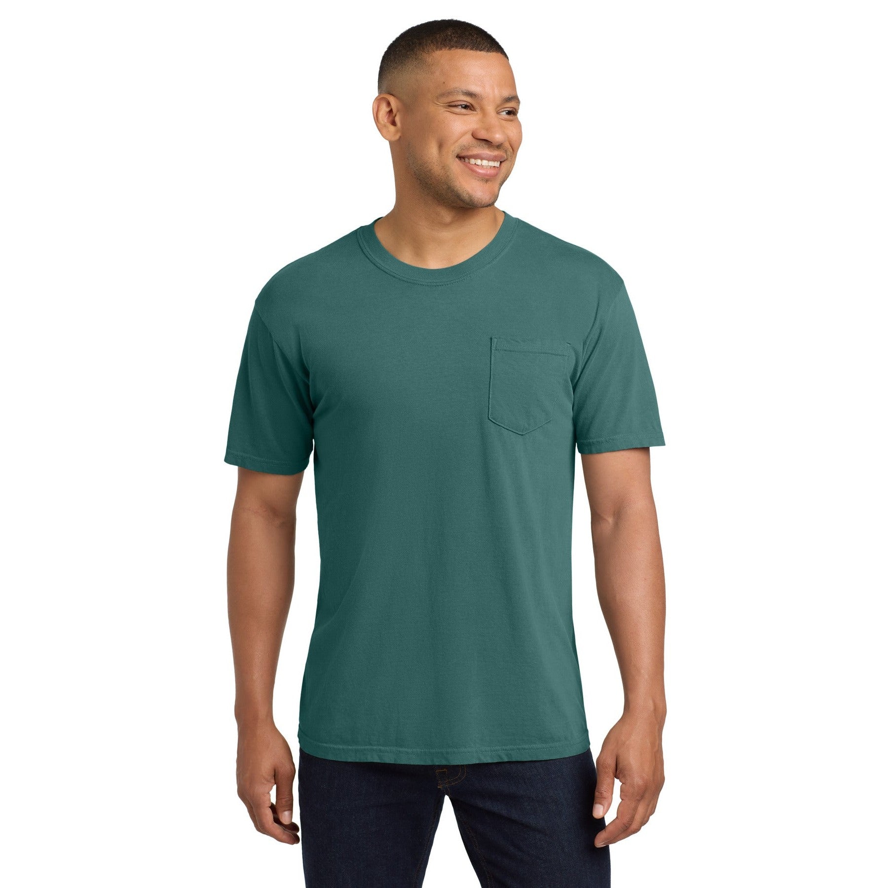 Comfort Colors-COMFORT COLORS ® Heavyweight Ring Spun Pocket Tee. 6030 1/2-MedTech-19