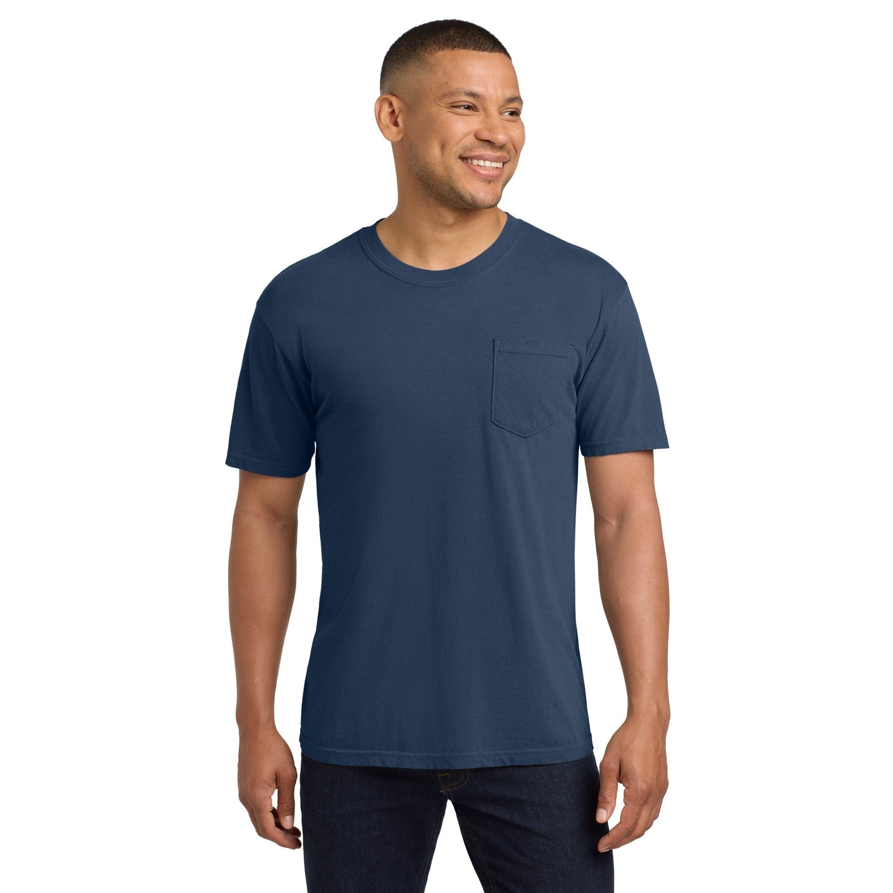 Comfort Colors-COMFORT COLORS ® Heavyweight Ring Spun Pocket Tee. 6030 1/2-MedTech-14