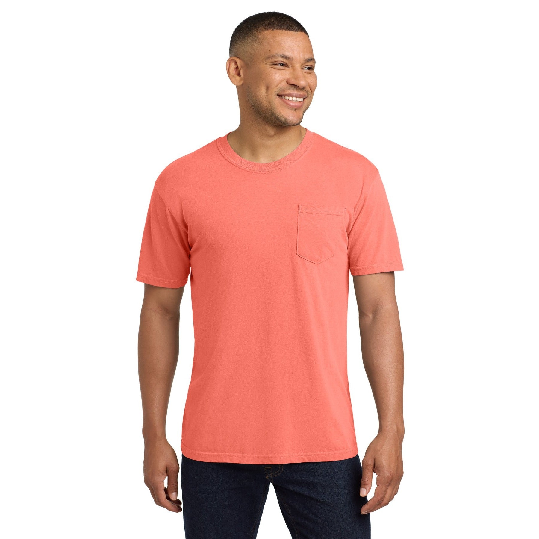 Comfort Colors-COMFORT COLORS ® Heavyweight Ring Spun Pocket Tee. 6030 1/2-MedTech-33