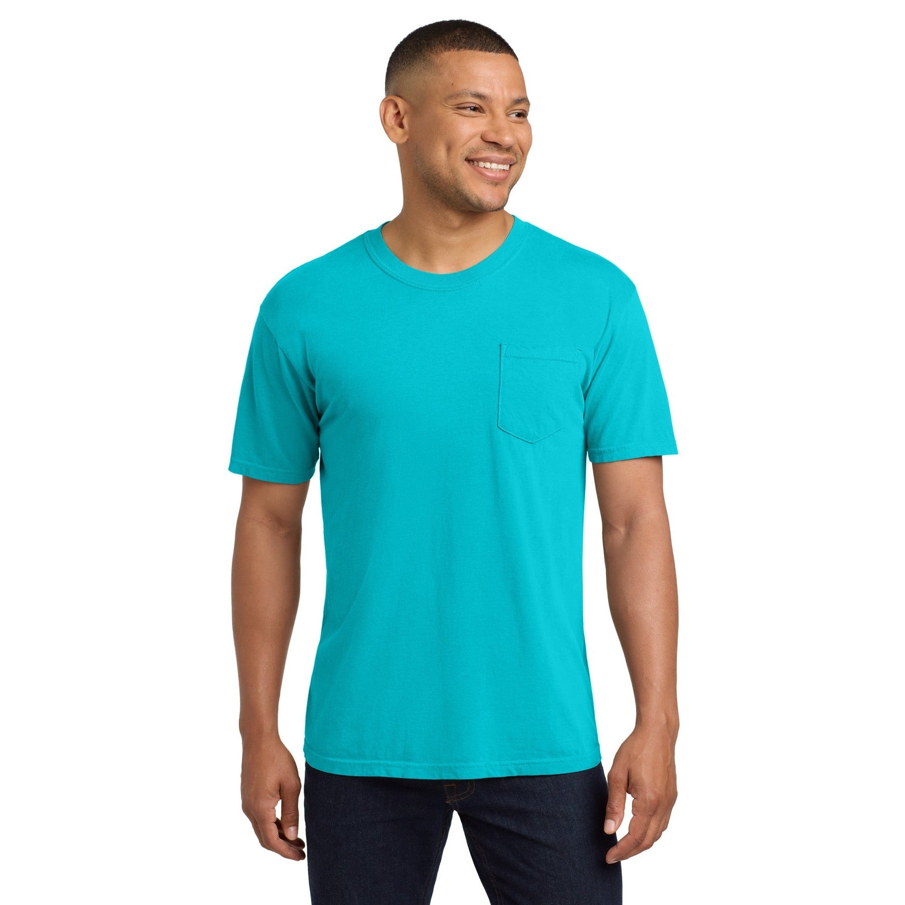 Comfort Colors-COMFORT COLORS ® Heavyweight Ring Spun Pocket Tee. 6030 1/2-MedTech-28