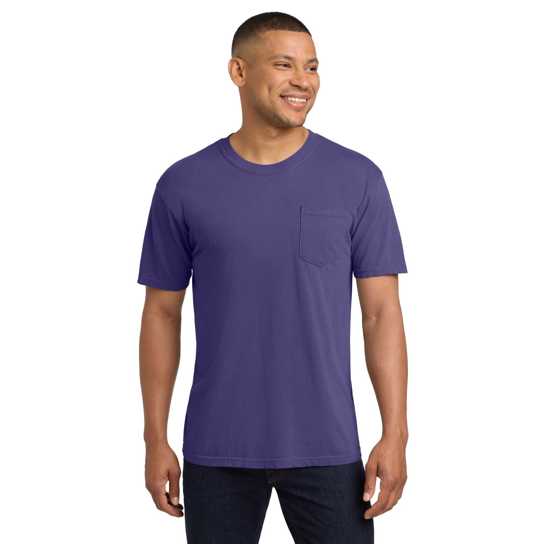 Comfort Colors-COMFORT COLORS ® Heavyweight Ring Spun Pocket Tee. 6030 1/2-MedTech-22