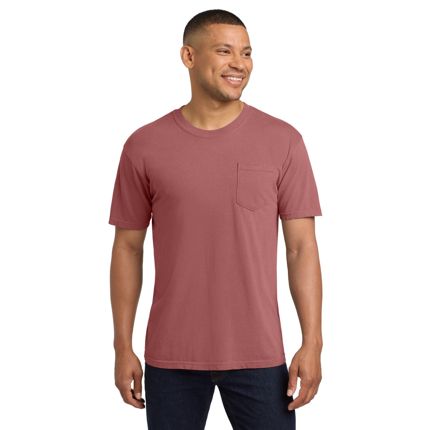 Comfort Colors-COMFORT COLORS ® Heavyweight Ring Spun Pocket Tee. 6030 1/2-MedTech-17
