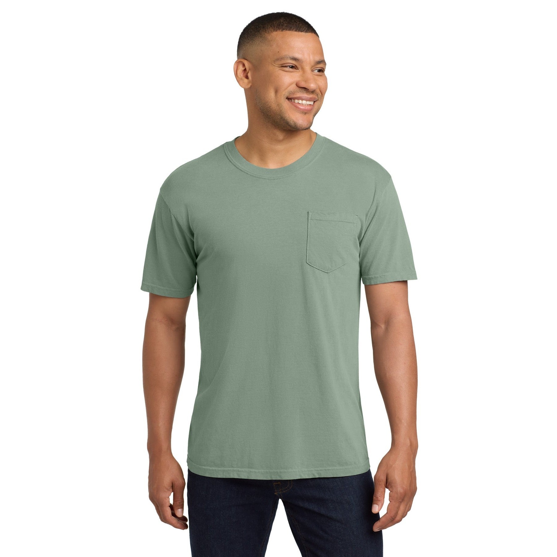 Comfort Colors-COMFORT COLORS ® Heavyweight Ring Spun Pocket Tee. 6030 1/2-MedTech-2