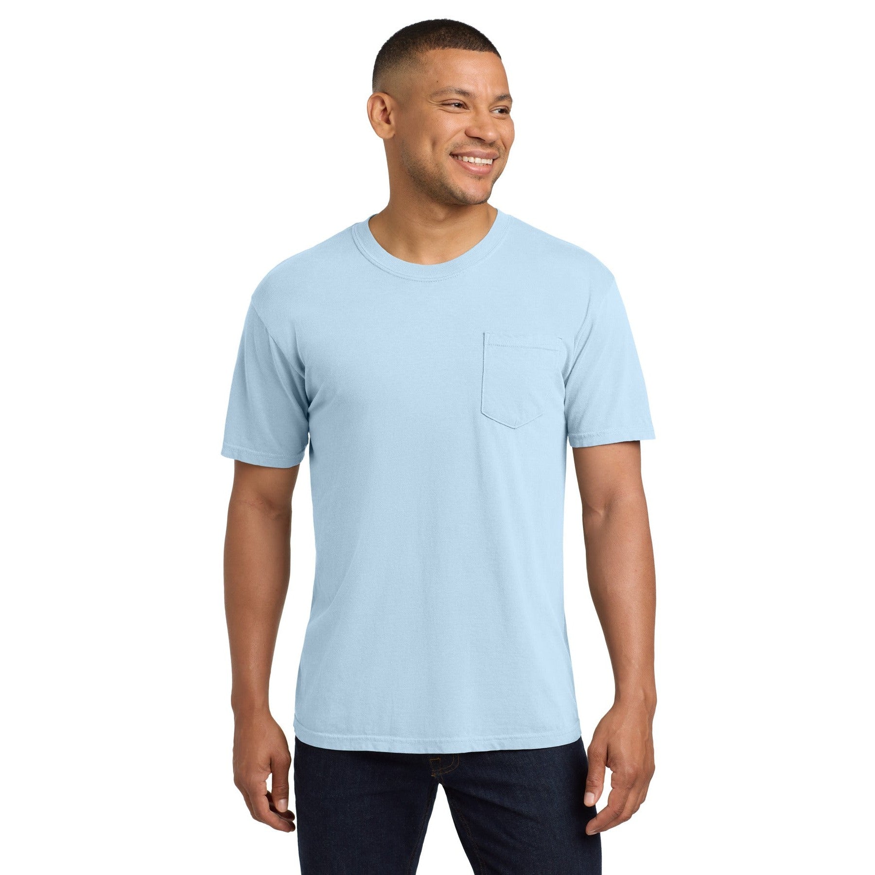 Comfort Colors-COMFORT COLORS ® Heavyweight Ring Spun Pocket Tee. 6030 1/2-MedTech-12