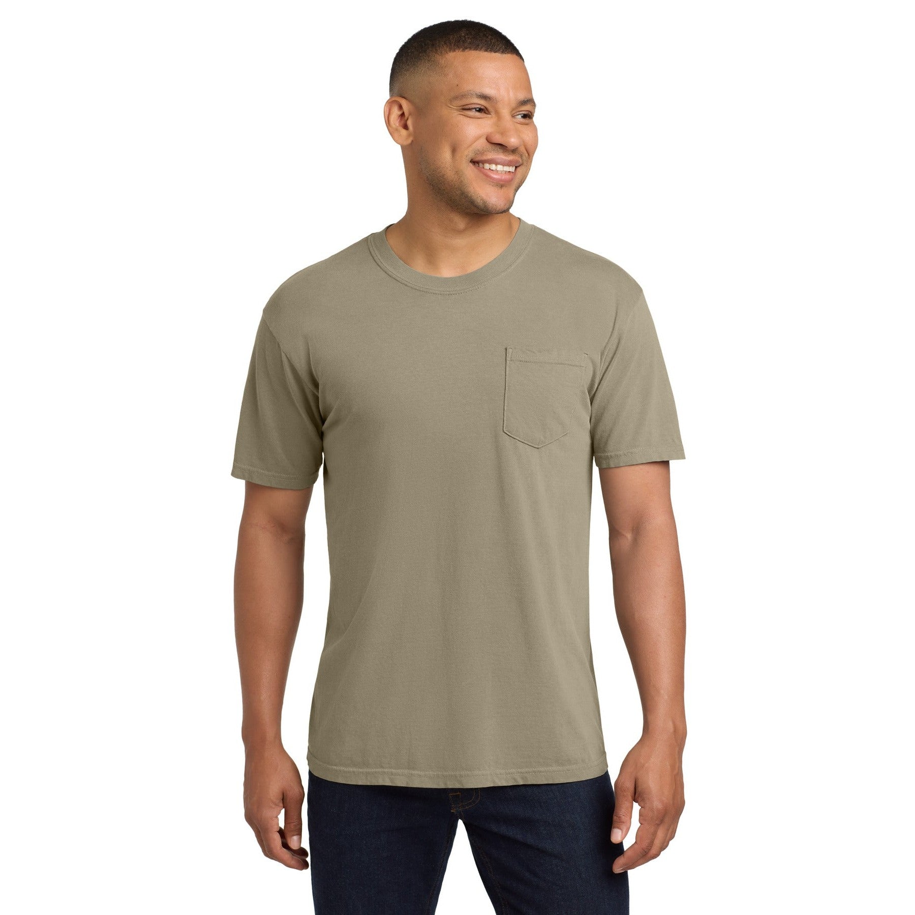 Comfort Colors-COMFORT COLORS ® Heavyweight Ring Spun Pocket Tee. 6030 1/2-MedTech-38