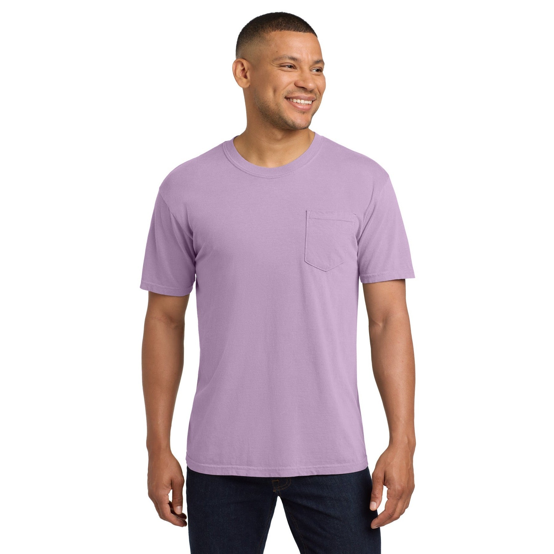 Comfort Colors-COMFORT COLORS ® Heavyweight Ring Spun Pocket Tee. 6030 1/2-MedTech-34