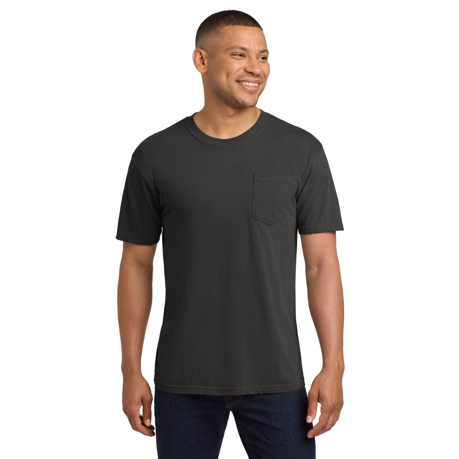 Comfort Colors-COMFORT COLORS ® Heavyweight Ring Spun Pocket Tee. 6030 1/2-MedTech-35