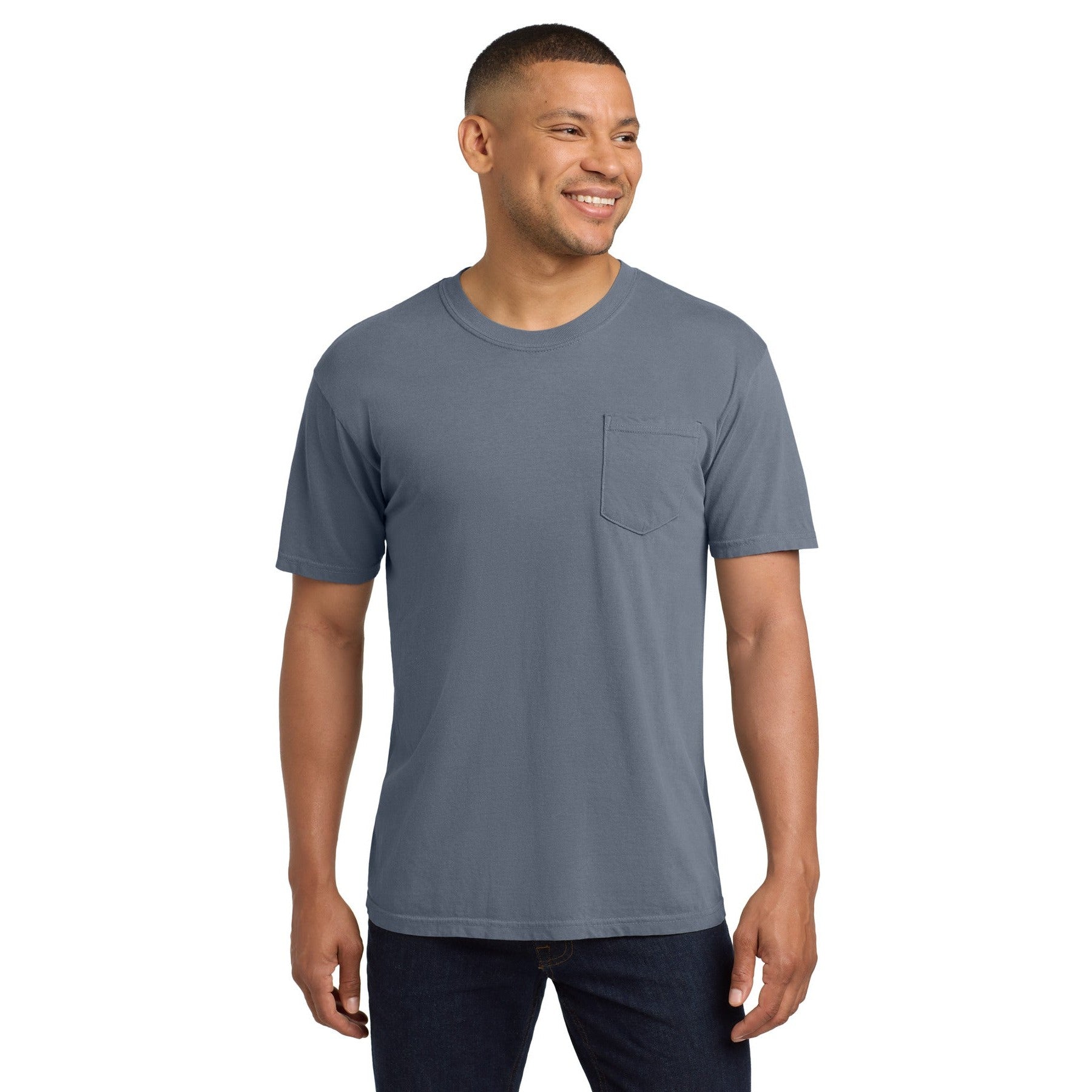 Comfort Colors-COMFORT COLORS ® Heavyweight Ring Spun Pocket Tee. 6030 1/2-MedTech-6