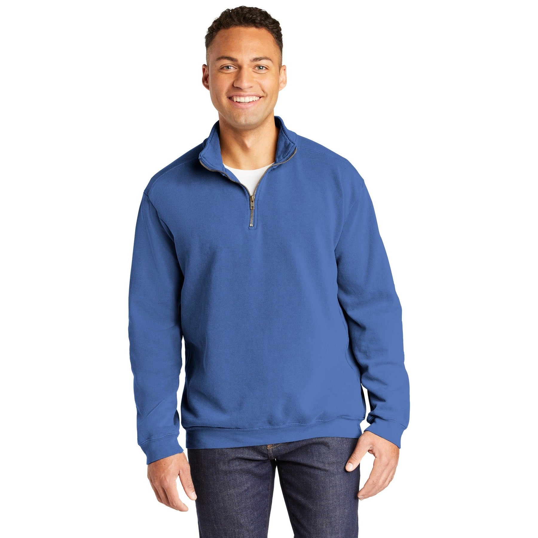 Comfort Colors-COMFORT COLORS ® Ring Spun 1/4-Zip Sweatshirt. 1580-MedTech-3