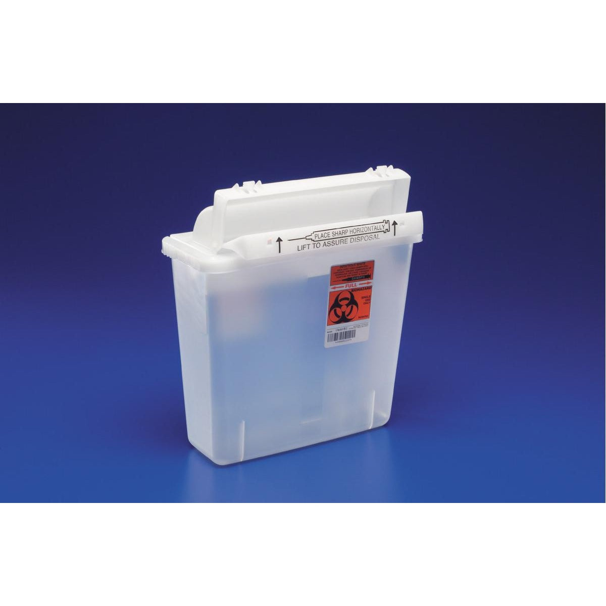 Cardinal Health-Cardinal Health Sharps Container w/ SharpStar™ Lid, 5 Qt-MedTech-2