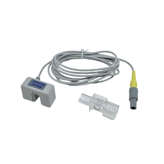 Caretech-Caretech® CAPNOSTAT® 5 Compatible Mainstream CO2 Sensor, ZOLL® E & R Series-MedTech-1