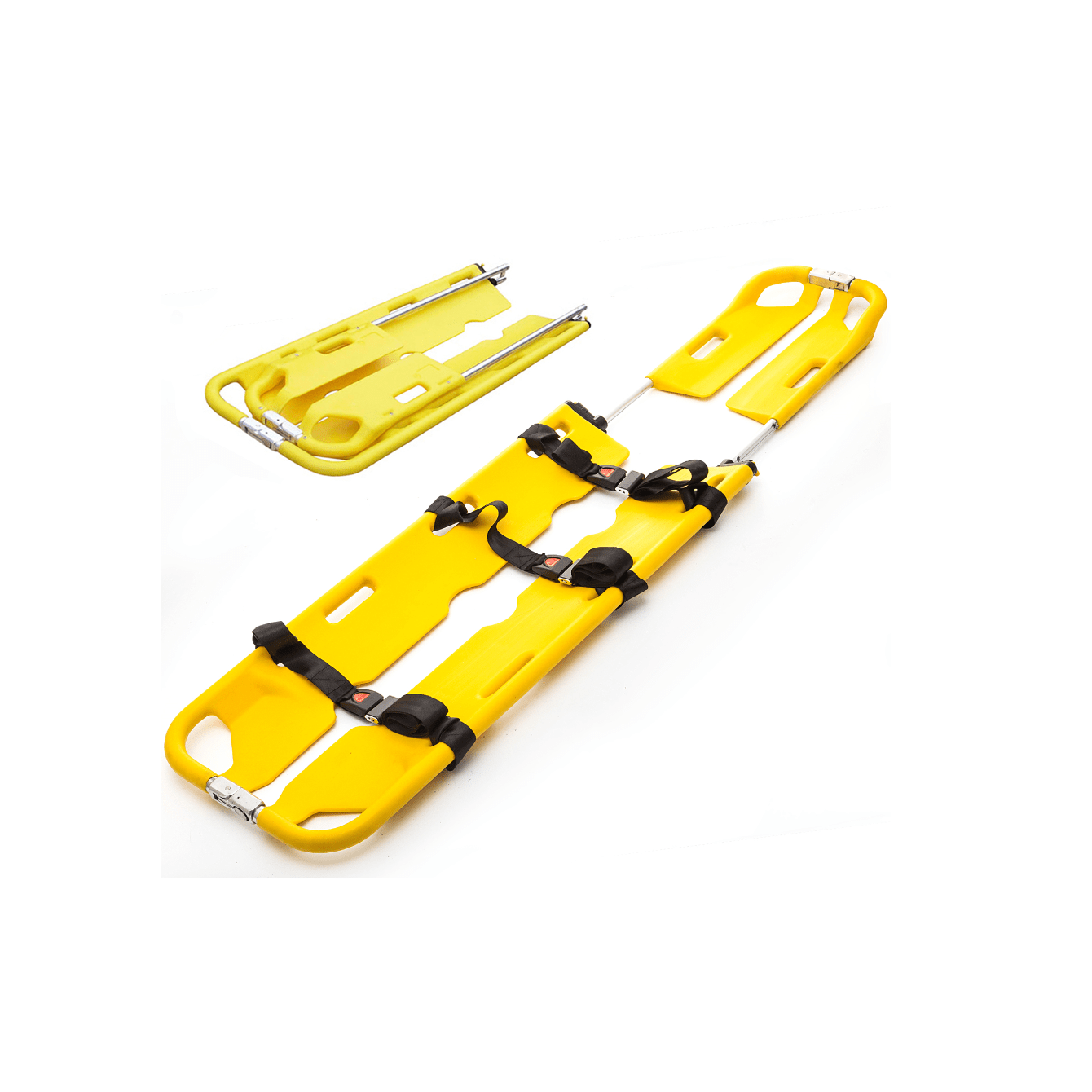 Caretech-Caretech® EVACU-PRO S1 Adjustable Scoop Stretcher, Yellow-MedTech-2