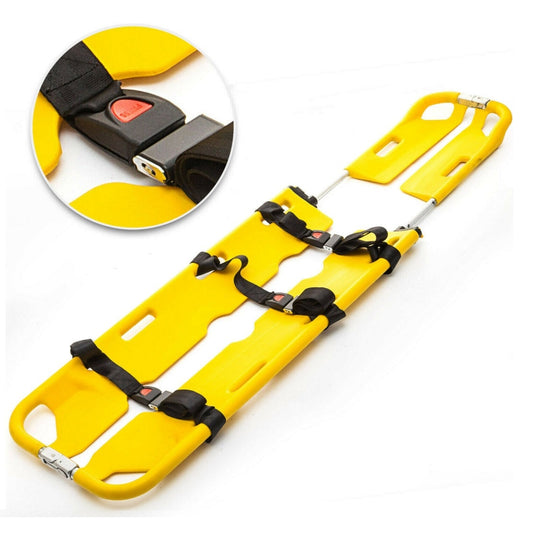 Caretech-Caretech® EVACU-PRO S1 Adjustable Scoop Stretcher, Yellow-MedTech-1