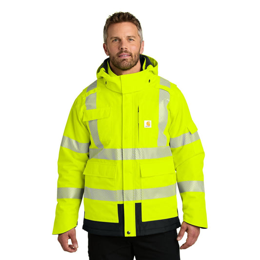 Carhartt-Carhartt® ANSI 107 Class 3 Waterproof Heavyweight Insulated Jacket CT106694-MedTech-1