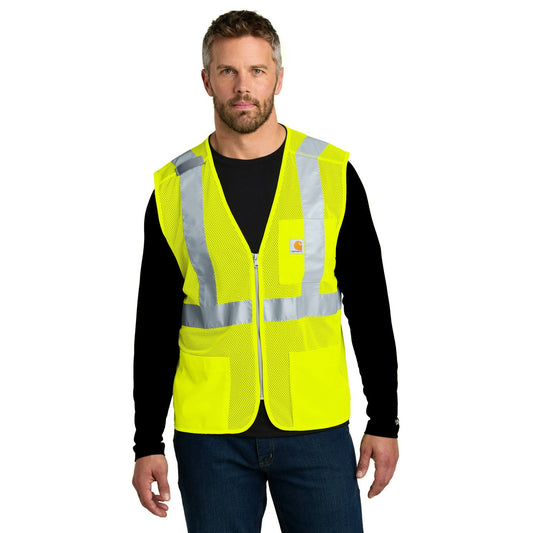 Carhartt-Carhartt® ANSI Class 2 Mesh Zip-Front Vest CT106171-MedTech-1