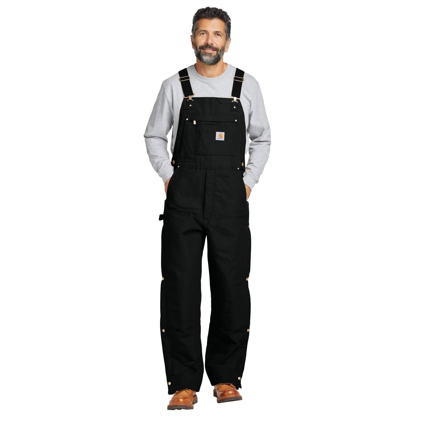 Carhartt-Carhartt® Firm Duck Insulated Bib Overalls CT106672-MedTech-1