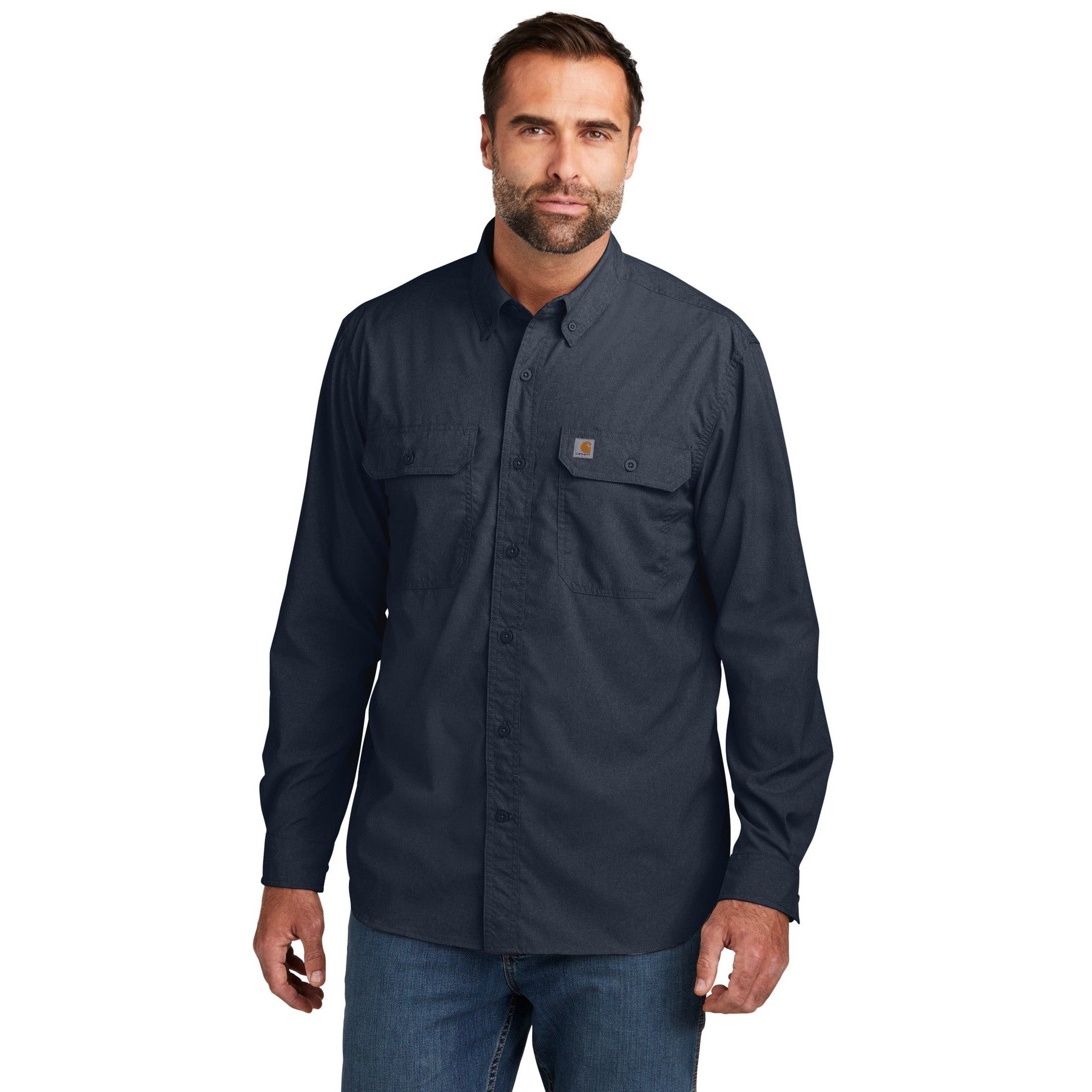 Carhartt-Carhartt Force® Solid Long Sleeve Shirt CT105291-MedTech-4