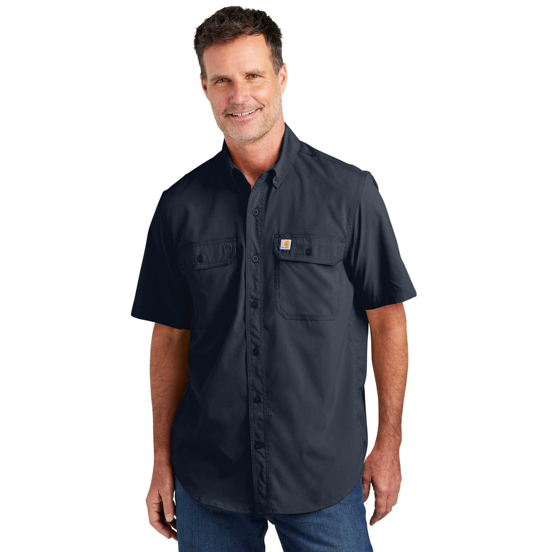 Carhartt-Carhartt Force® Solid Short Sleeve Shirt CT105292-MedTech-4