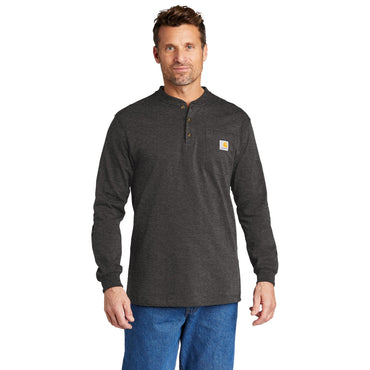 Carhartt-Carhartt® Long Sleeve Henley T-Shirt CTK128-MedTech-2