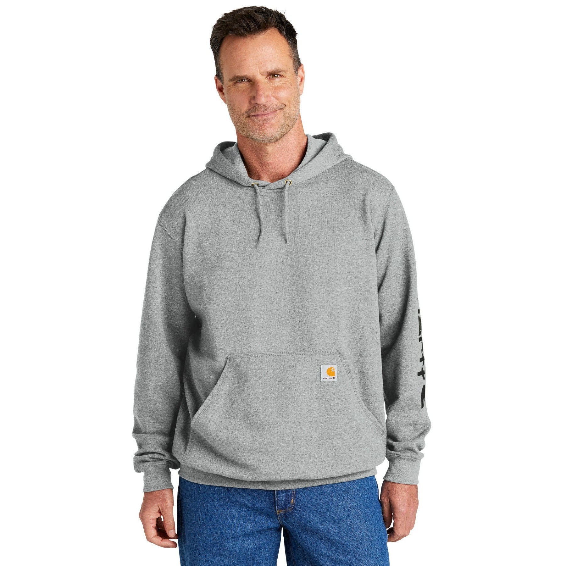 Carhartt-Carhartt® Midweight Hooded Logo Sweatshirt CTK288-MedTech-4