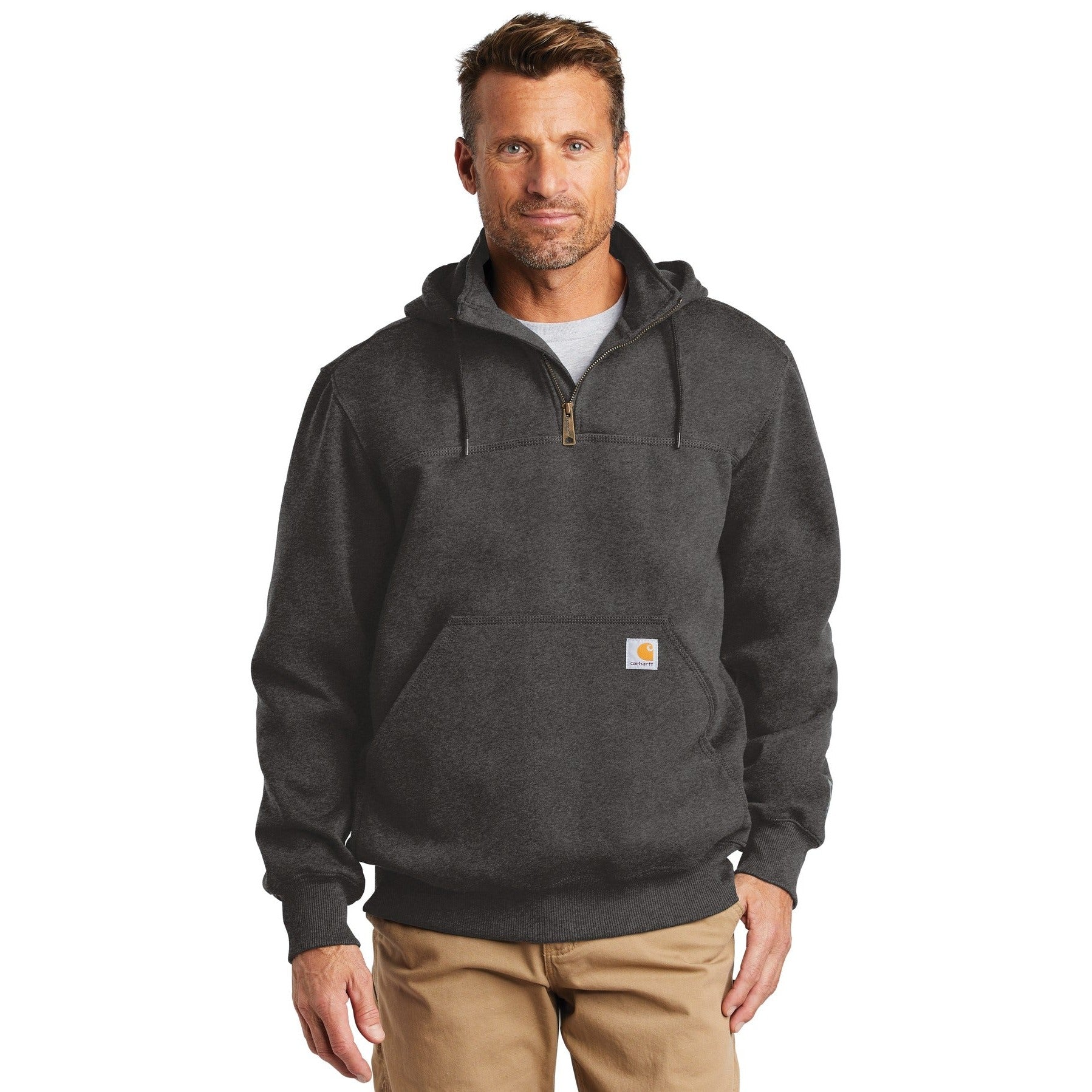 Carhartt-Carhartt ® Rain Defender ® Paxton Heavyweight Hooded Zip Mock Sweatshirt. CT100617-MedTech-2