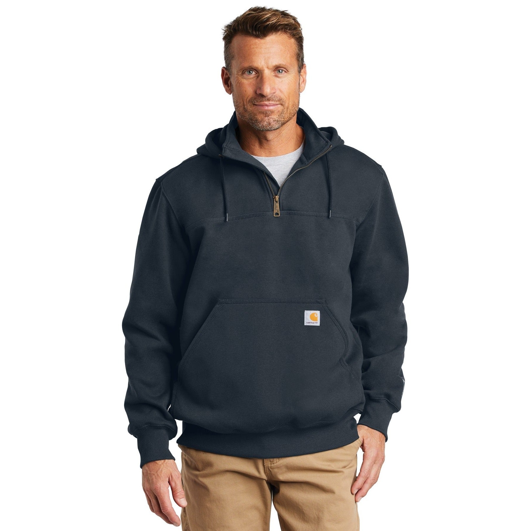 Carhartt-Carhartt ® Rain Defender ® Paxton Heavyweight Hooded Zip Mock Sweatshirt. CT100617-MedTech-3