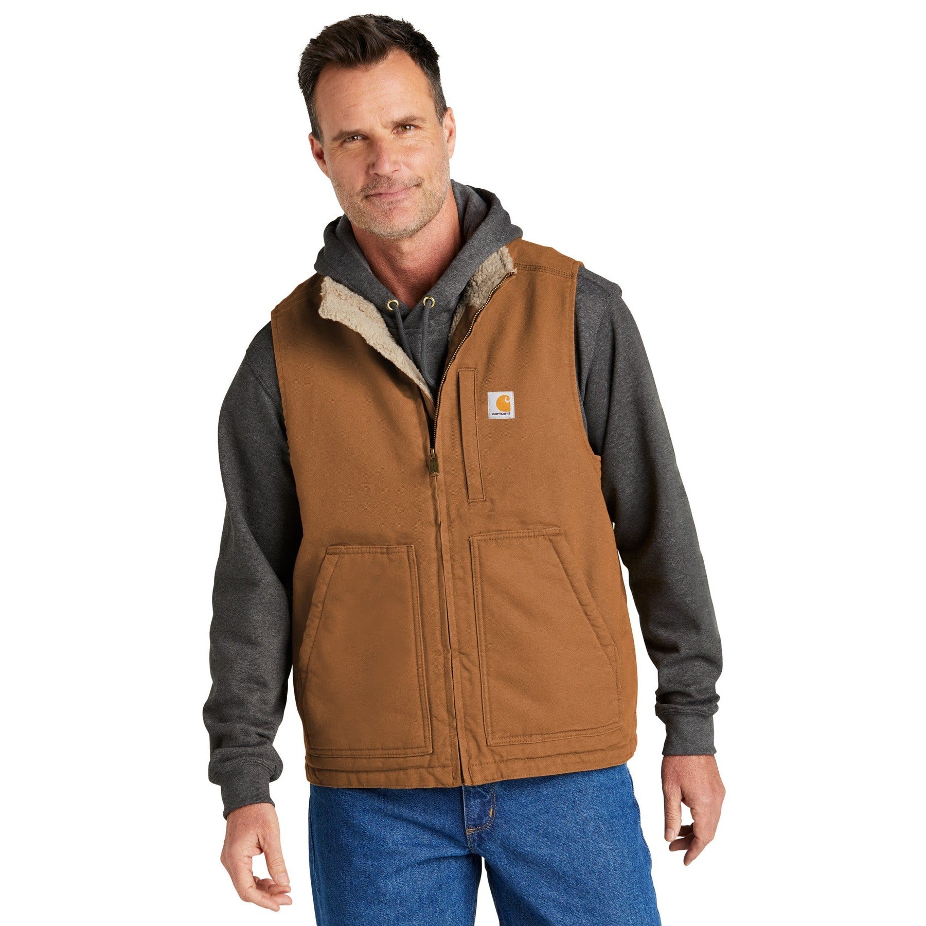 Carhartt-Carhartt® Sherpa-Lined Mock Neck Vest CT104277-MedTech-2