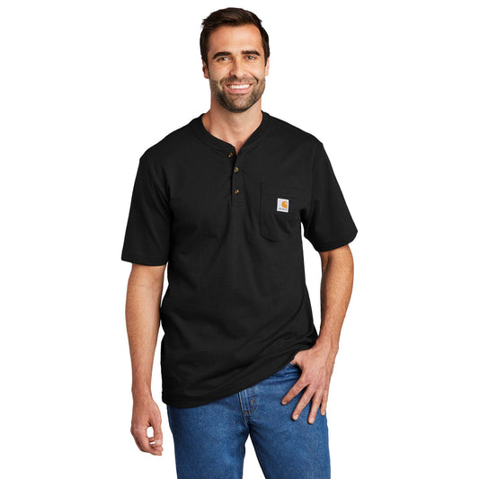 Carhartt-Carhartt® Short Sleeve Henley T-Shirt CTK84-MedTech-1