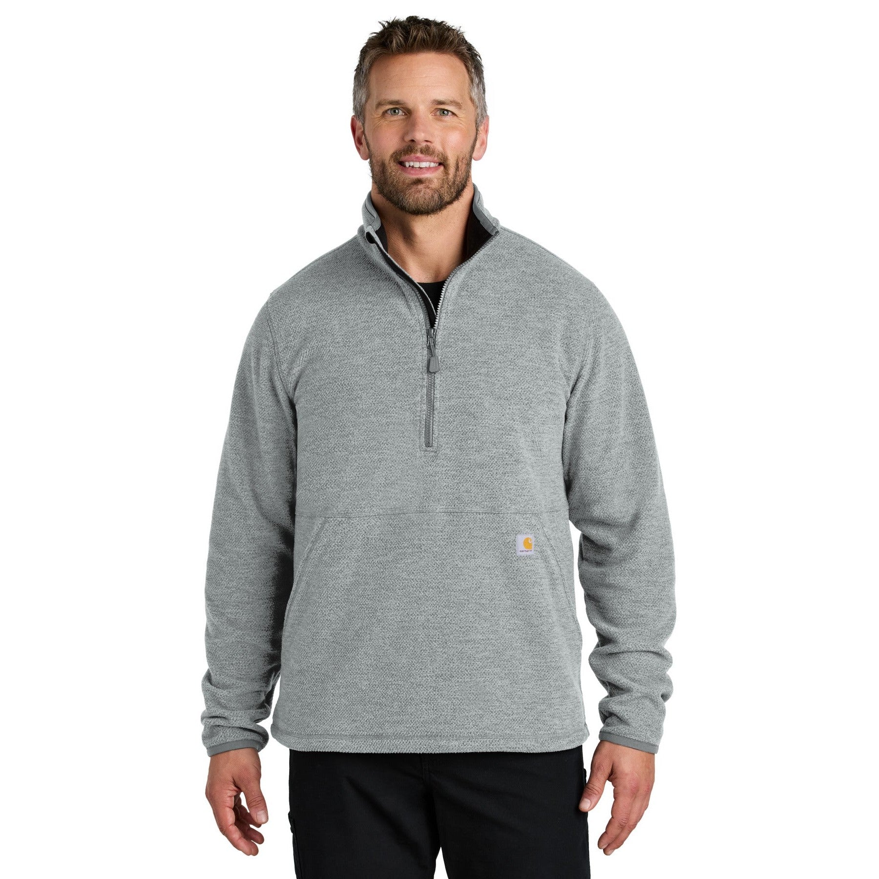 Carhartt-Carhartt® Textured 1/2-Zip Fleece Jacket CT106417-MedTech-3