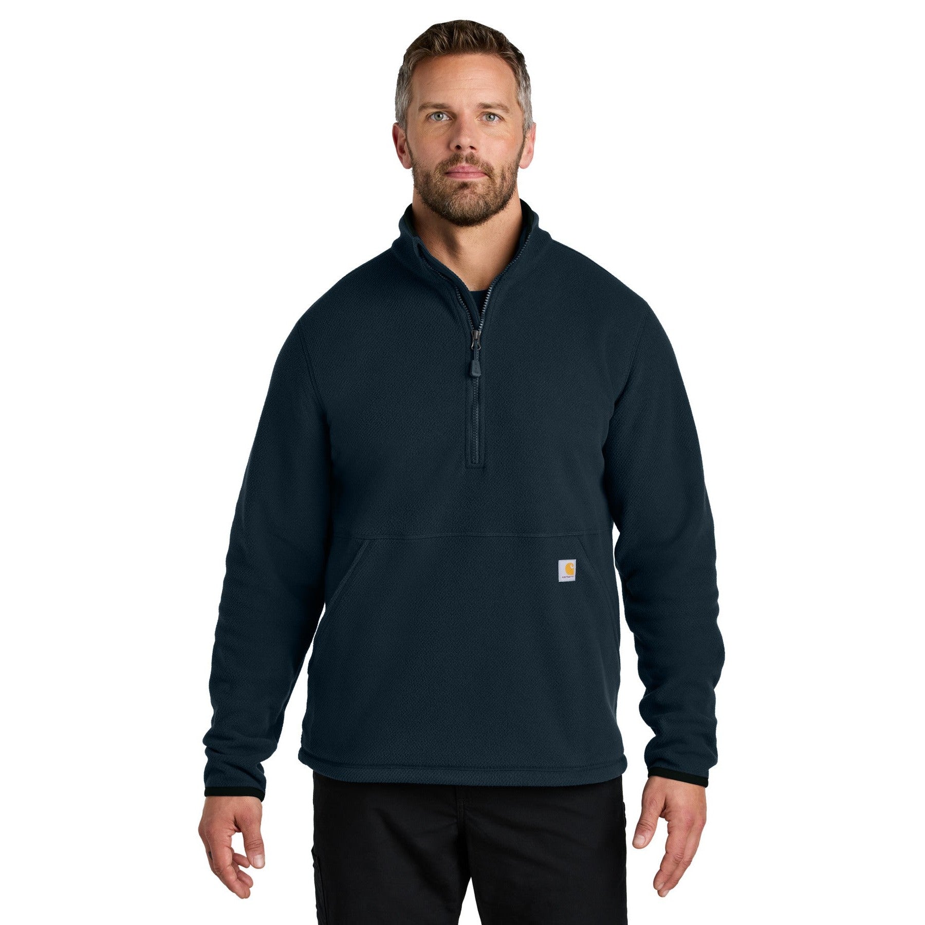 Carhartt-Carhartt® Textured 1/2-Zip Fleece Jacket CT106417-MedTech-4
