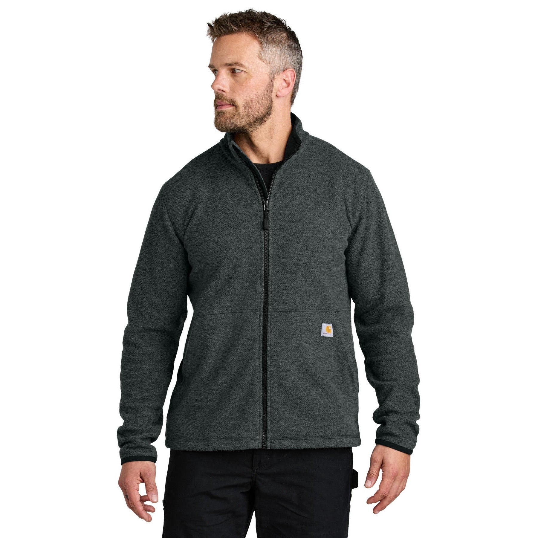 Carhartt-Carhartt® Textured Full-Zip Fleece Jacket CT106416-MedTech-2