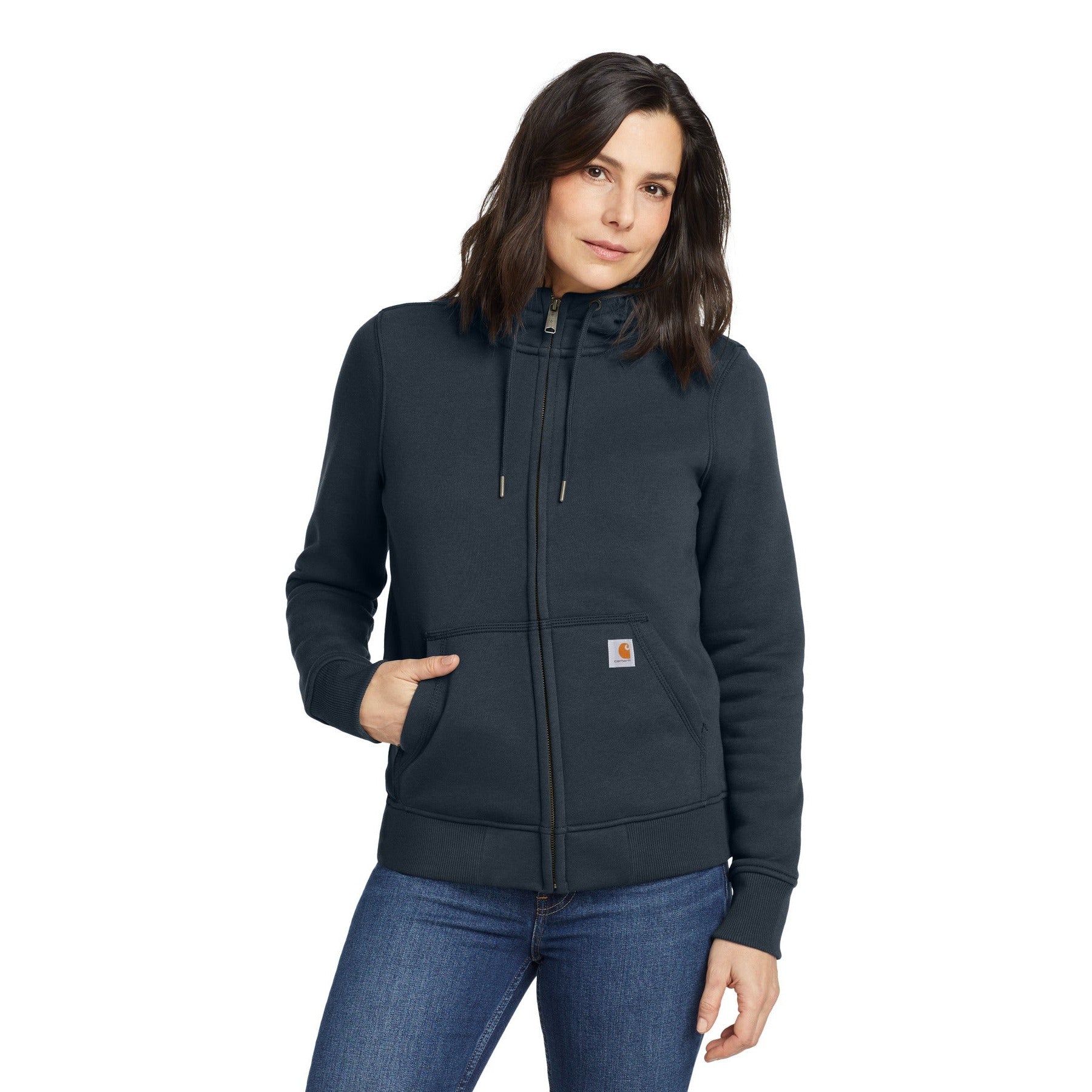 Carhartt-Carhartt® Women's Clarksburg Full-Zip Hoodie CT102788-MedTech-3