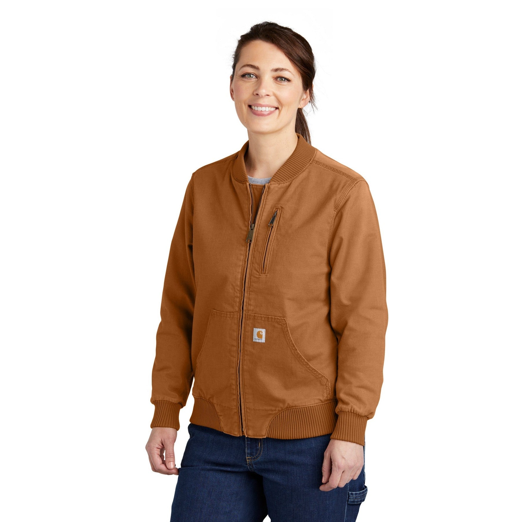 Carhartt-Carhartt® Women's Rugged Flex® Crawford Jacket CT102524-MedTech-2