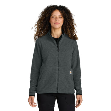 Carhartt-Carhartt® Women's Textured Full-Zip Fleece Jacket CT106419-MedTech-2