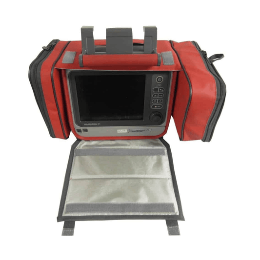 Caretech-Carry Bag w/Side Pouches, Red, Hamilton® T1 Transport Ventilator-MedTech-1