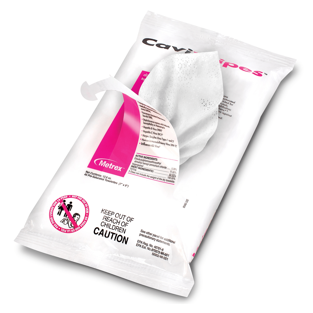 Metrex-CaviWipes® Disinfectant Towelettes / Wipes-MedTech-2