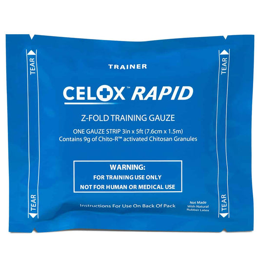 Safeguard Medical-Celox™ Training Gauze, Z-Folded - 3" x 5'-MedTech-1