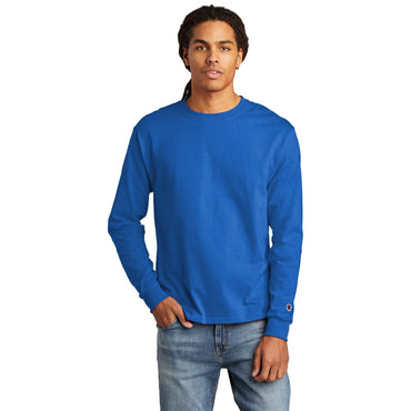 Champion-Champion ® Heritage 5.2-Oz. Jersey Long Sleeve Tee CC8C-MedTech-2