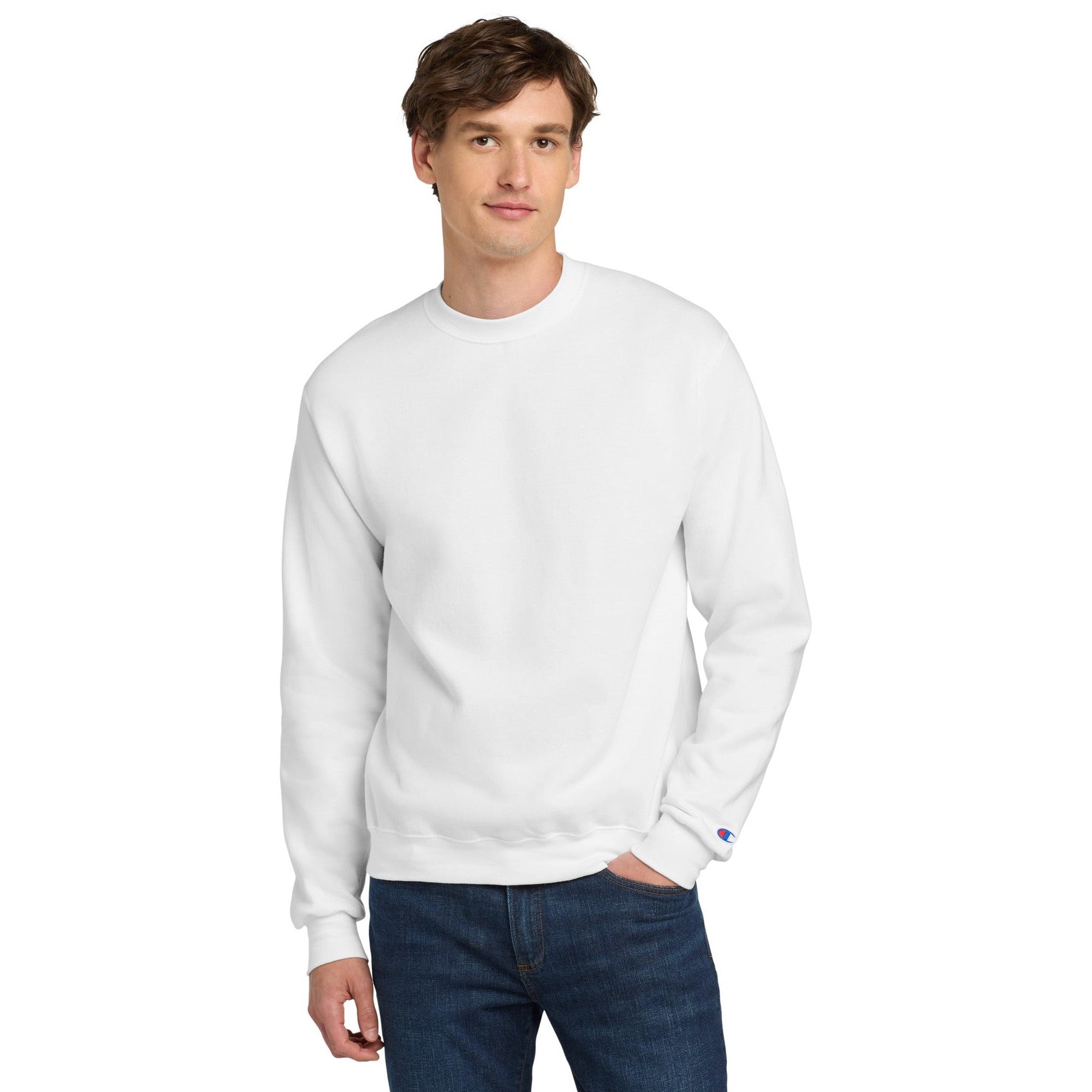 Champion-Champion® Powerblend® Crewneck Sweatshirt. S6000-MedTech-12
