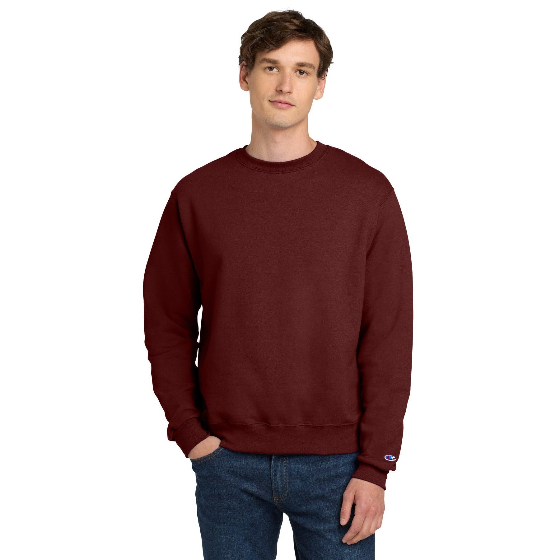 Champion-Champion® Powerblend® Crewneck Sweatshirt. S6000-MedTech-6