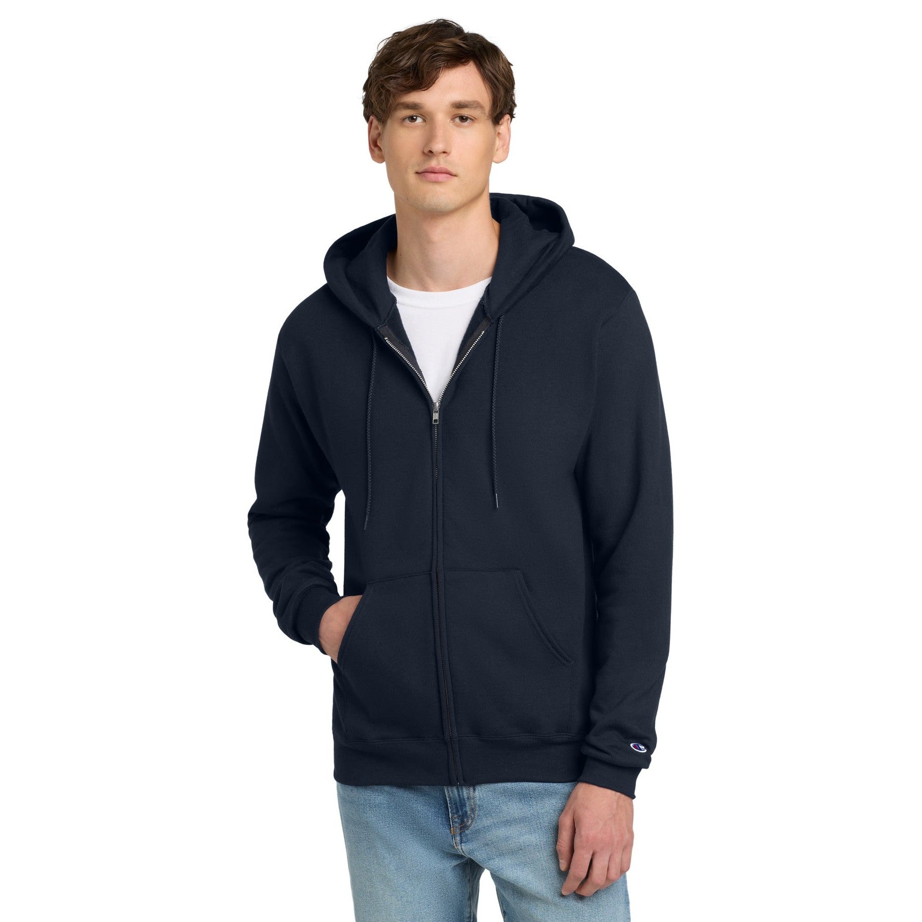 Champion-Champion® Powerblend® Full-Zip Hoodie.S800-MedTech-4