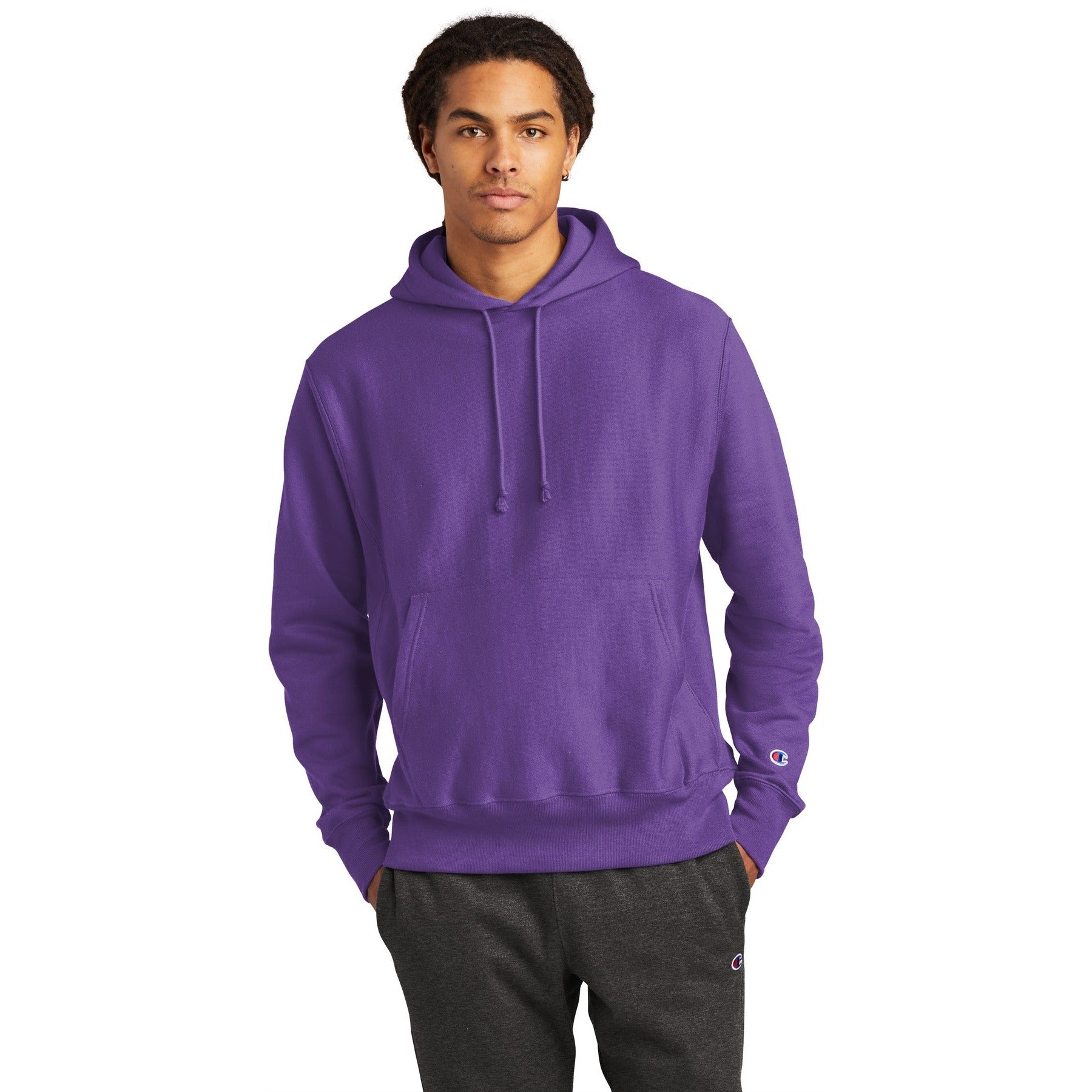 Champion-Champion ® Reverse Weave ® Hooded Sweatshirt S101-MedTech-11
