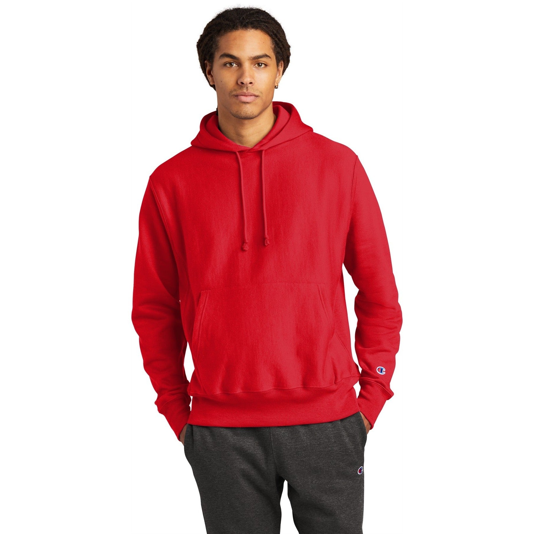 Champion-Champion ® Reverse Weave ® Hooded Sweatshirt S101-MedTech-12