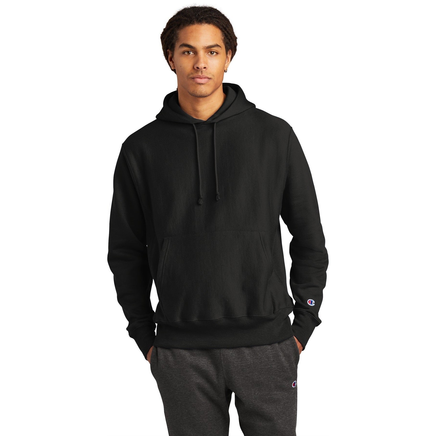 Champion-Champion ® Reverse Weave ® Hooded Sweatshirt S101-MedTech-3