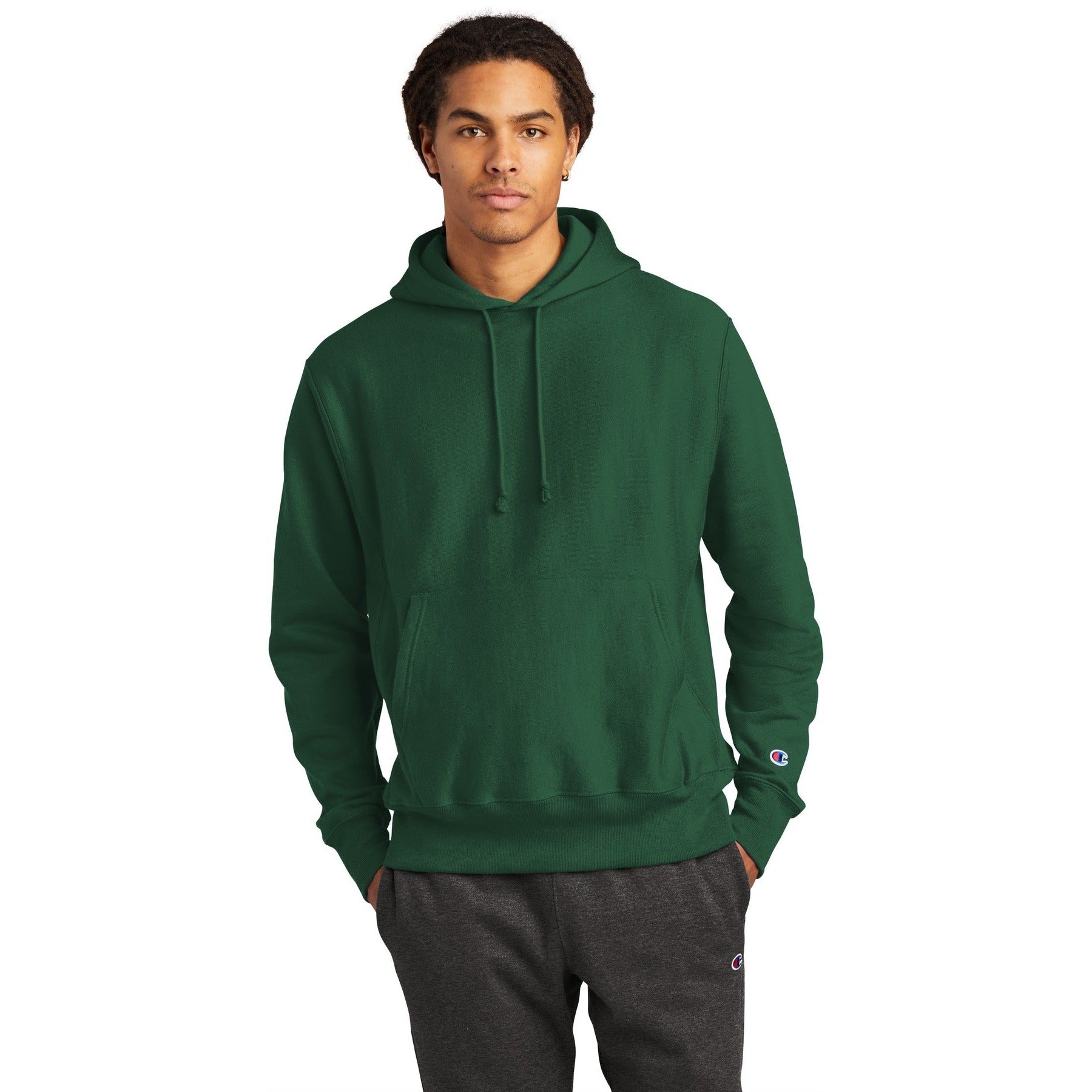 Champion-Champion ® Reverse Weave ® Hooded Sweatshirt S101-MedTech-6