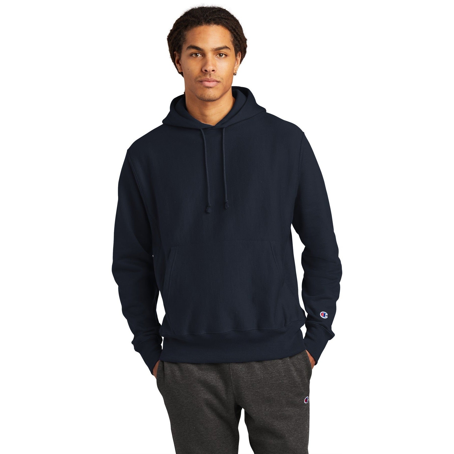 Champion-Champion ® Reverse Weave ® Hooded Sweatshirt S101-MedTech-8