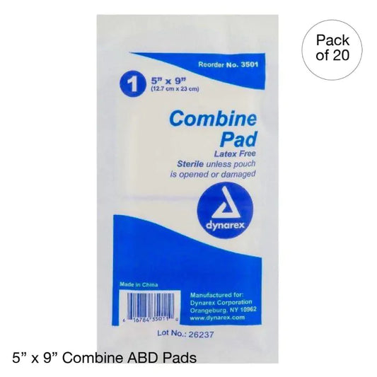 Kemp USA-Combine ABD Pads, Sterile-MedTech-1