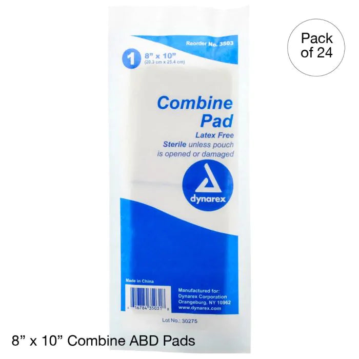 Kemp USA-Combine ABD Pads, Sterile-MedTech-2